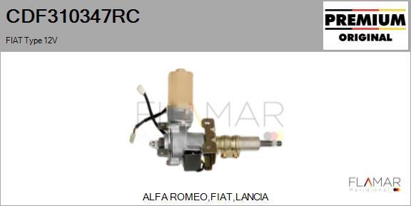 FLAMAR CDF310347RC - Colonne de direction droxauto.com