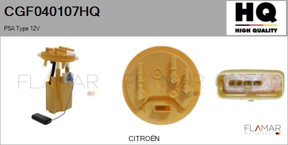FLAMAR CGF040107HQ - Capteur, niveau de carburant droxauto.com
