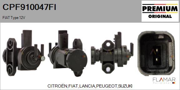 FLAMAR CPF910047FI - Transmetteur de pression, contrôle des gaz d'échappement droxauto.com