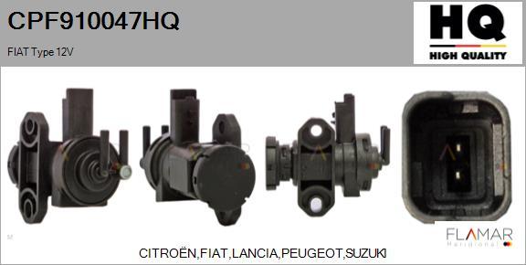 FLAMAR CPF910047HQ - Transmetteur de pression, contrôle des gaz d'échappement droxauto.com