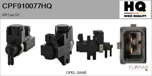 FLAMAR CPF910077HQ - Transmetteur de pression, contrôle des gaz d'échappement droxauto.com