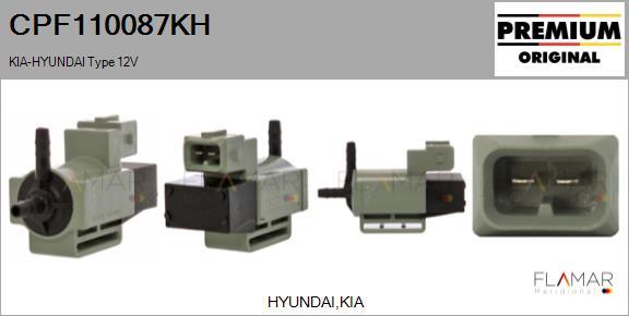 FLAMAR CPF110087KH - Transmetteur de pression, contrôle des gaz d'échappement droxauto.com