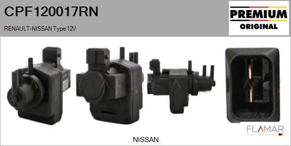 FLAMAR CPF120017RN - Transmetteur de pression, contrôle des gaz d'échappement droxauto.com