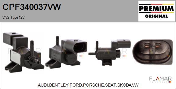 FLAMAR CPF340037VW - Valve, contrôle d'air-air d'admission droxauto.com