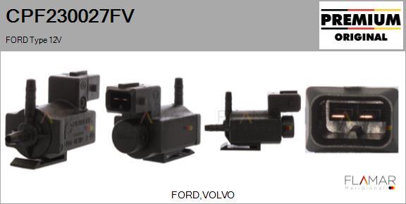 FLAMAR CPF230027FV - Transmetteur de pression, contrôle des gaz d'échappement droxauto.com