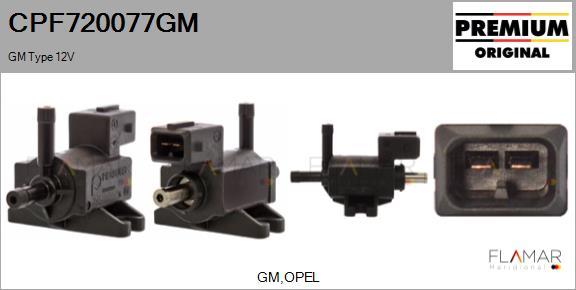 FLAMAR CPF720077GM - Détendeur de suralimentation droxauto.com