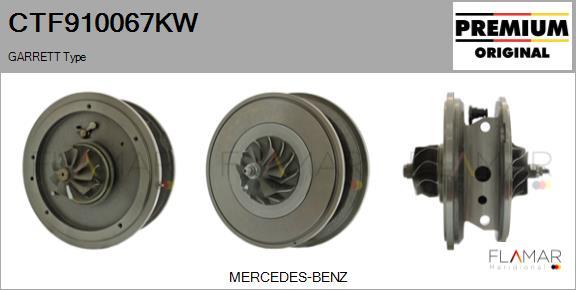 FLAMAR CTF910067KW - Carter central, compresseur droxauto.com