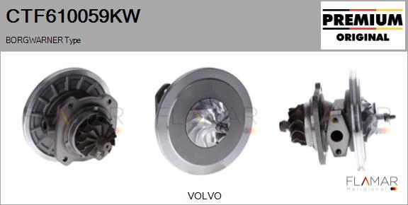 FLAMAR CTF610059KW - Carter central, compresseur droxauto.com