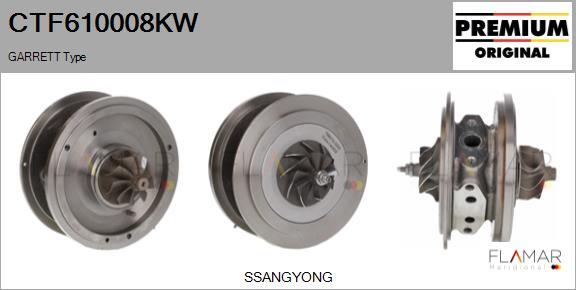 FLAMAR CTF610008KW - Carter central, compresseur droxauto.com