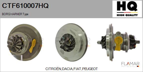 FLAMAR CTF610007HQ - Carter central, compresseur droxauto.com