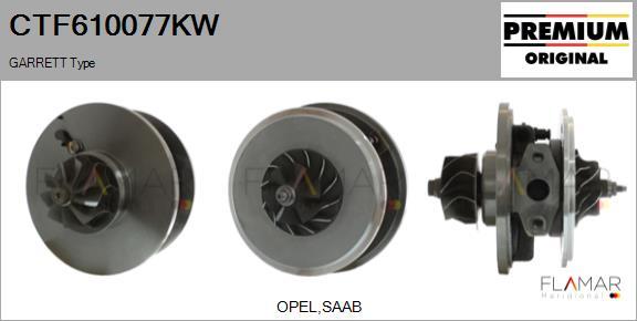FLAMAR CTF610077KW - Carter central, compresseur droxauto.com