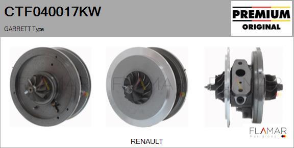 FLAMAR CTF040017KW - Carter central, compresseur droxauto.com