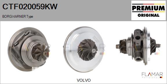 FLAMAR CTF020059KW - Carter central, compresseur droxauto.com
