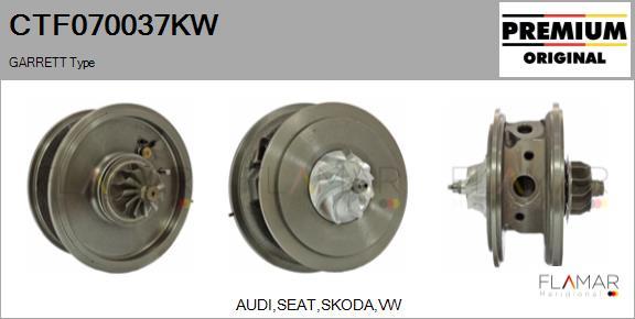 FLAMAR CTF070037KW - Carter central, compresseur droxauto.com