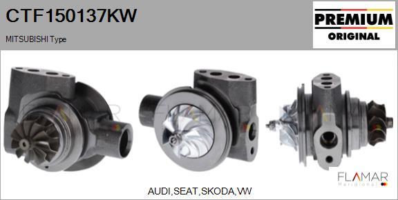 FLAMAR CTF150137KW - Carter central, compresseur droxauto.com