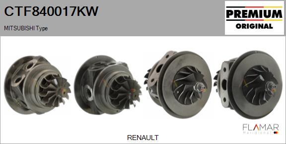 FLAMAR CTF840017KW - Carter central, compresseur droxauto.com