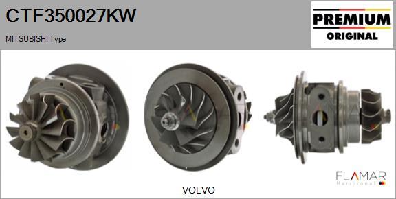 FLAMAR CTF350027KW - Carter central, compresseur droxauto.com