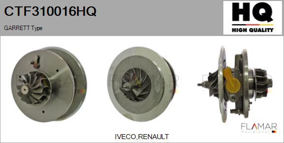 FLAMAR CTF310016HQ - Carter central, compresseur droxauto.com