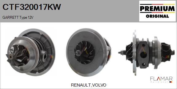 FLAMAR CTF320017KW - Carter central, compresseur droxauto.com