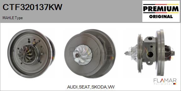 FLAMAR CTF320137KW - Carter central, compresseur droxauto.com
