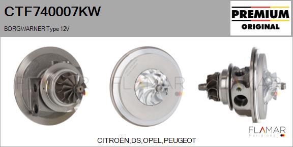 FLAMAR CTF740007KW - Carter central, compresseur droxauto.com