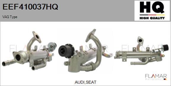 FLAMAR EEF410037HQ - Radiateur, réaspiration des gaz d'échappement droxauto.com