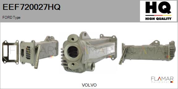 FLAMAR EEF720027HQ - Radiateur, réaspiration des gaz d'échappement droxauto.com