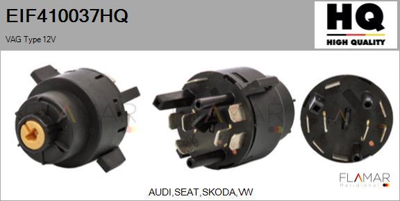 FLAMAR EIF410037HQ - Interrupteur d'allumage / de démarreur droxauto.com