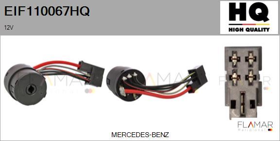 FLAMAR EIF110067HQ - Interrupteur d'allumage / de démarreur droxauto.com