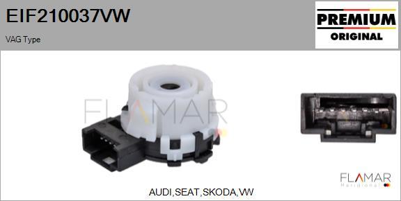 FLAMAR EIF210037VW - Interrupteur d'allumage / de démarreur droxauto.com