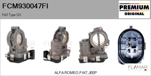 FLAMAR FCM930047FI - Corps papillon droxauto.com