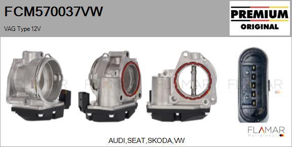 FLAMAR FCM570037VW - Corps papillon droxauto.com