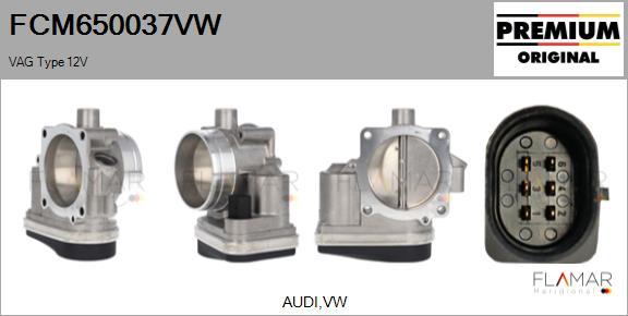 FLAMAR FCM650037VW - Corps papillon droxauto.com