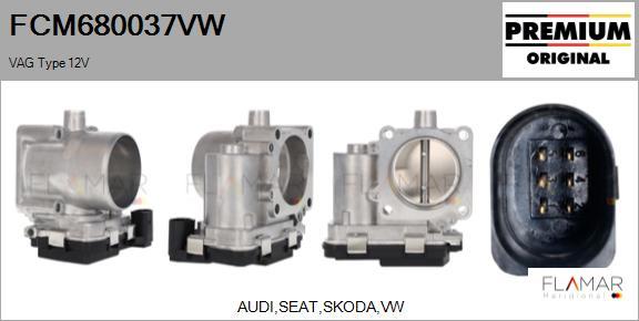 FLAMAR FCM680037VW - Corps papillon droxauto.com