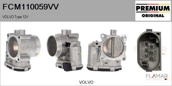 FLAMAR FCM110059VV - Corps papillon droxauto.com