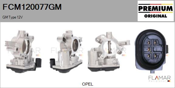 FLAMAR FCM120077GM - Corps papillon droxauto.com