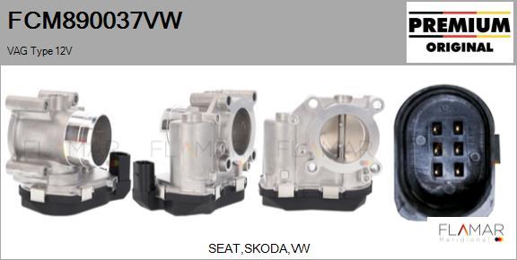 FLAMAR FCM890037VW - Corps papillon droxauto.com