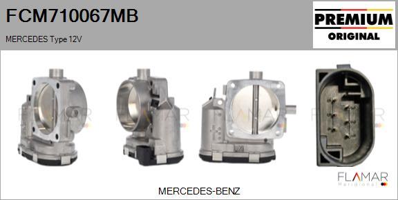 FLAMAR FCM710067MB - Corps papillon droxauto.com