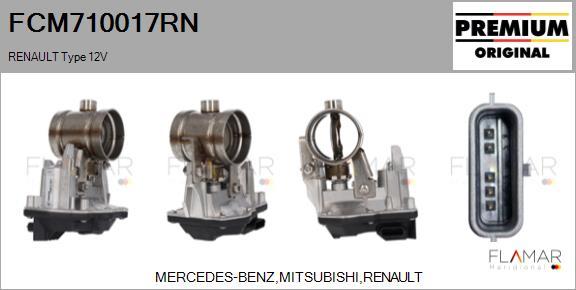 FLAMAR FCM710017RN - Corps papillon droxauto.com