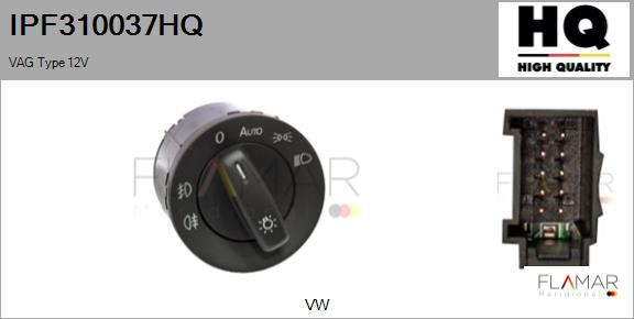 FLAMAR IPF310037HQ - Interrupteur, lumière principale droxauto.com