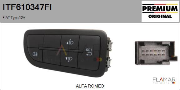 FLAMAR ITF610347FI - Correcteur, portée lumineuse droxauto.com