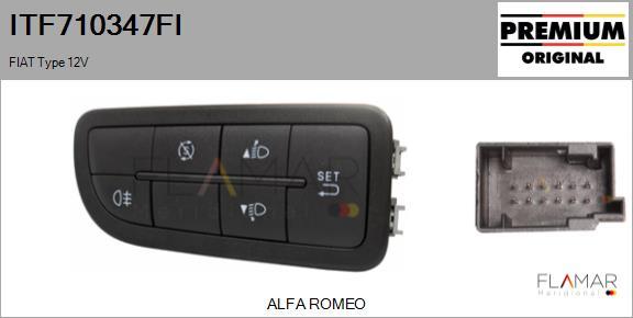 FLAMAR ITF710347FI - Correcteur, portée lumineuse droxauto.com