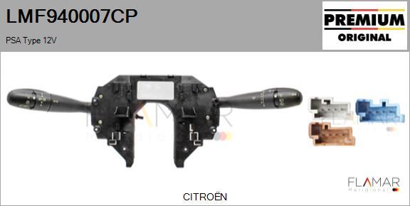 FLAMAR LMF940007CP
 - Commutateur de colonne de direction droxauto.com