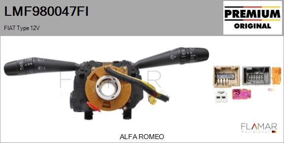FLAMAR LMF980047FI
 - Commutateur de colonne de direction droxauto.com