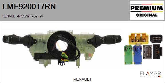 FLAMAR LMF920017RN
 - Commutateur de colonne de direction droxauto.com