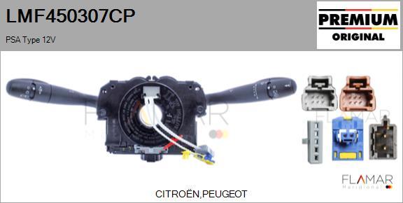 FLAMAR LMF450307CP
 - Commutateur de colonne de direction droxauto.com
