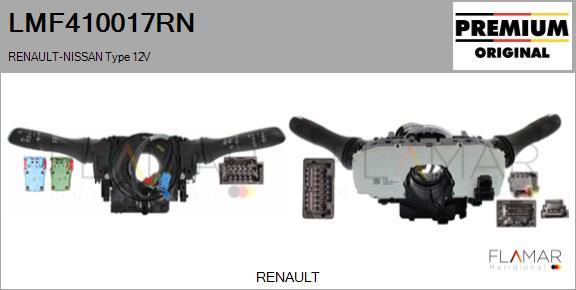 FLAMAR LMF410017RN
 - Commutateur de colonne de direction droxauto.com