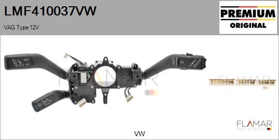FLAMAR LMF410037VW
 - Commutateur de colonne de direction droxauto.com