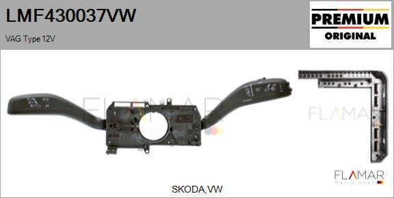 FLAMAR LMF430037VW
 - Commutateur de colonne de direction droxauto.com