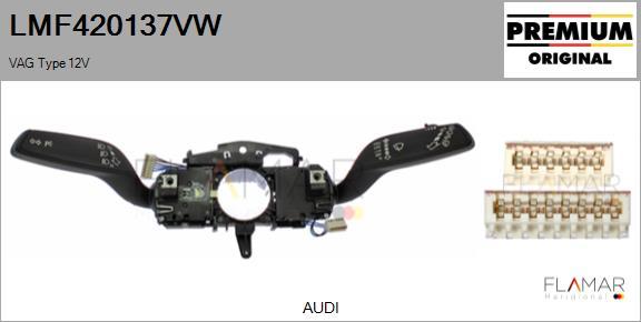 FLAMAR LMF420137VW
 - Commutateur de colonne de direction droxauto.com